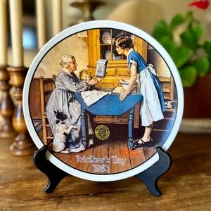 Collectible Norman Rockwell Plate